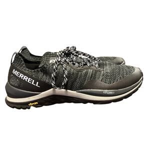 Merrell Mag-9 Women’s US 10.5 Trainer Vibram Hiking Trail Shoes Black Comfort‎